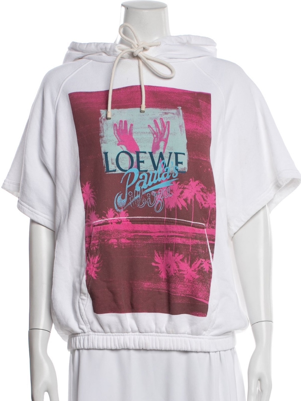Loewe Paula's Ibiza Graphic Print Crew Neck Hoodie
Size: XS